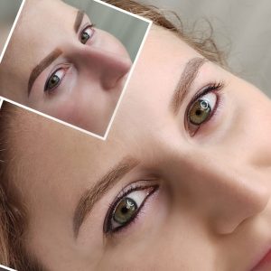 Permanent Make-Up Augenbrauen abgeheilt