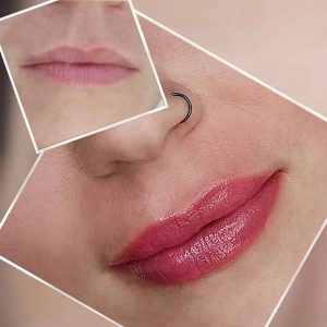 Lippenvollschattierung