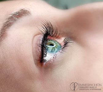 Wimpernlifting und Augenbrauenlifting